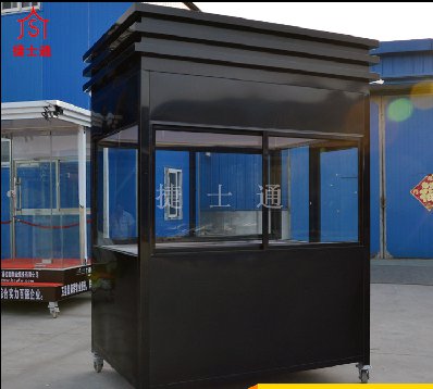 黑色板材的地下停車(chē)場(chǎng)收