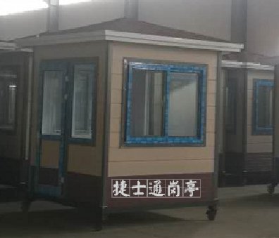 安徽省宣城市香江大地幼兒園，2乘2雕花板崗亭1個(gè)